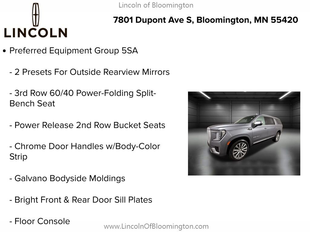 Used 2022 GMC Yukon XL Denali image 5