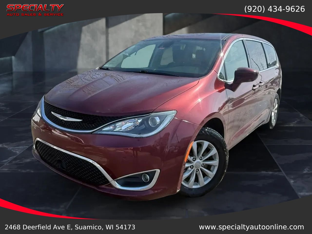 Used 2019 Chrysler Pacifica Touring Plus w/ Advanced Safetytec Group image 1