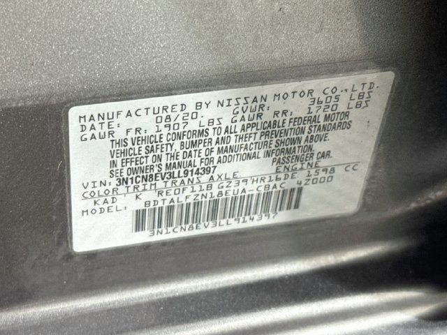 Used 2020 Nissan Versa SV FWD image 37