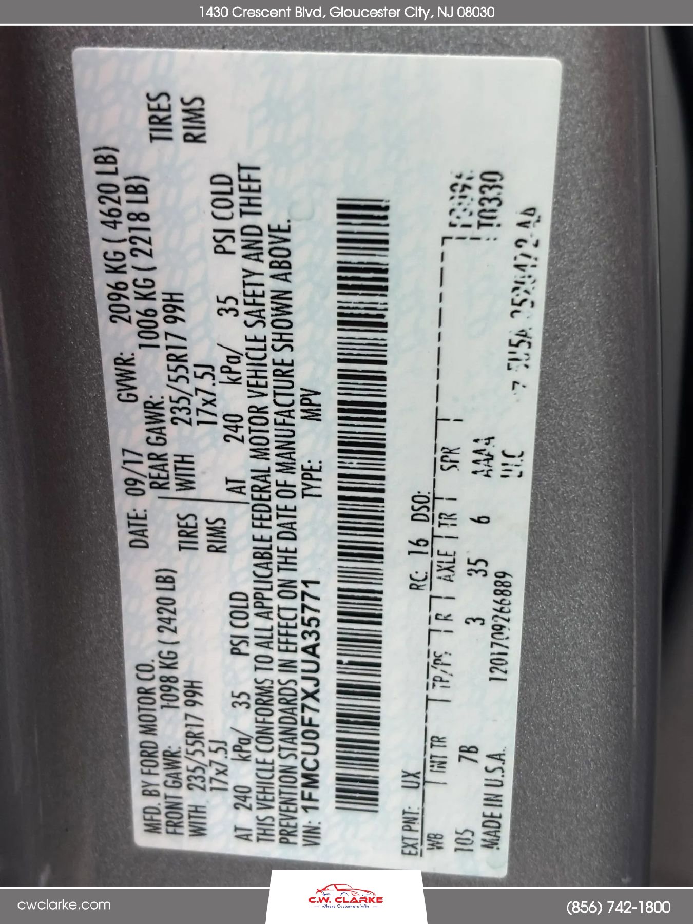 Used 2018 Ford Escape S image 28