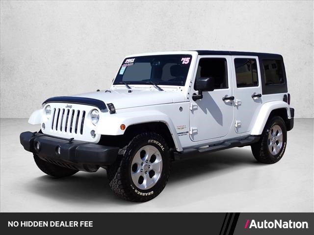 Used 2015 Jeep Wrangler Unlimited Sahara w/ Connectivity Group