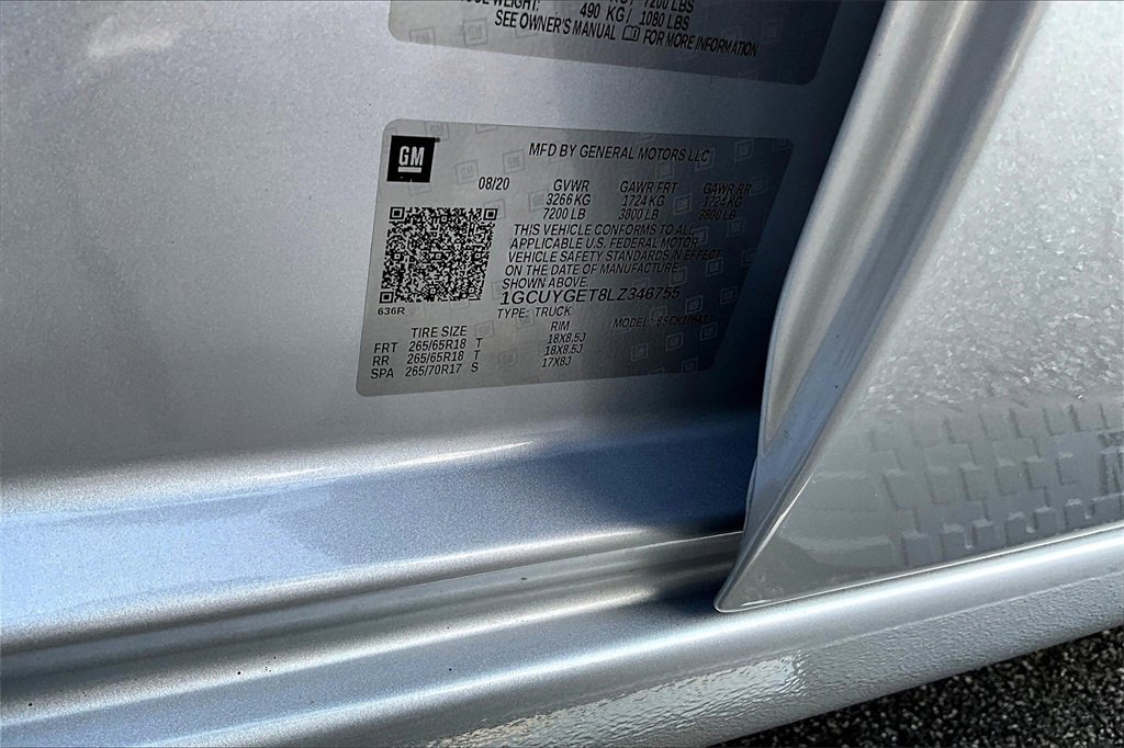 Certified 2020 Chevrolet Silverado 1500 LTZ w/ LTZ Plus Package image 17