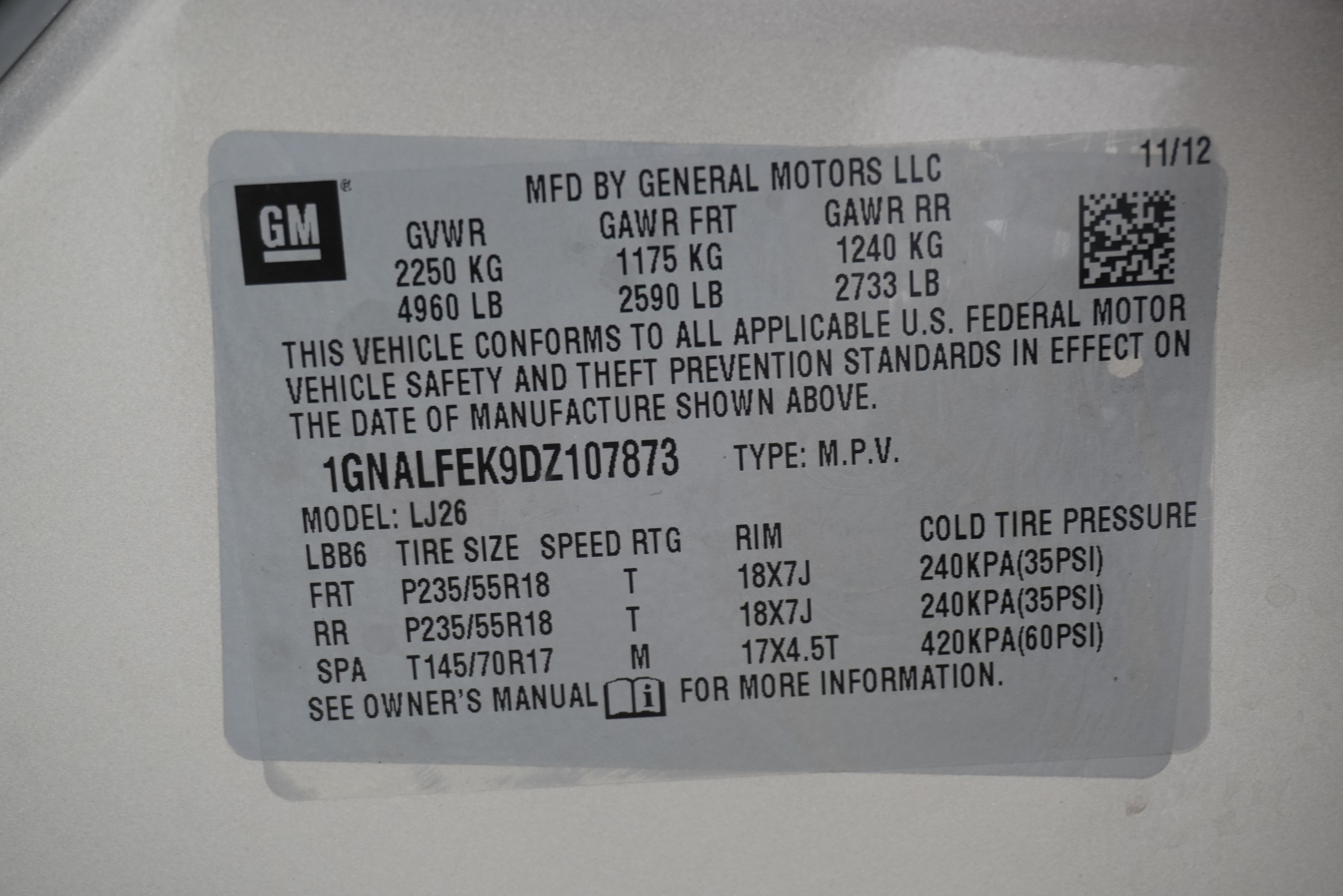 Used 2013 Chevrolet Equinox LTZ FWD image 34