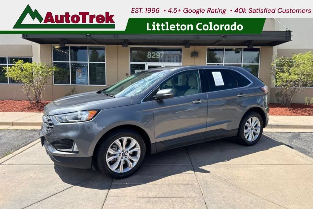 Used 2021 Ford Edge Titanium w/ Cargo Accessory Package AWD/4WD image 1