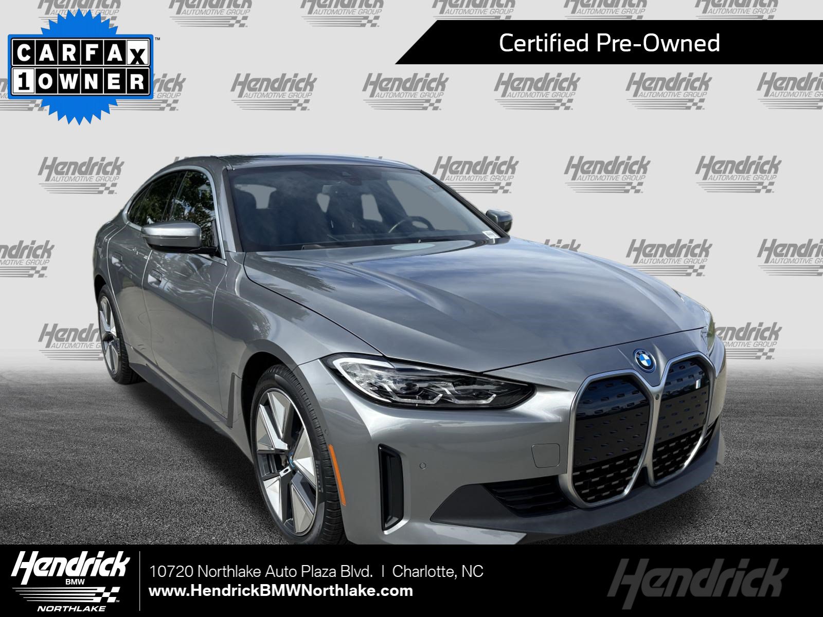 Certified 2023 BMW i4 eDrive40 w/ Premium Package RWD image 1