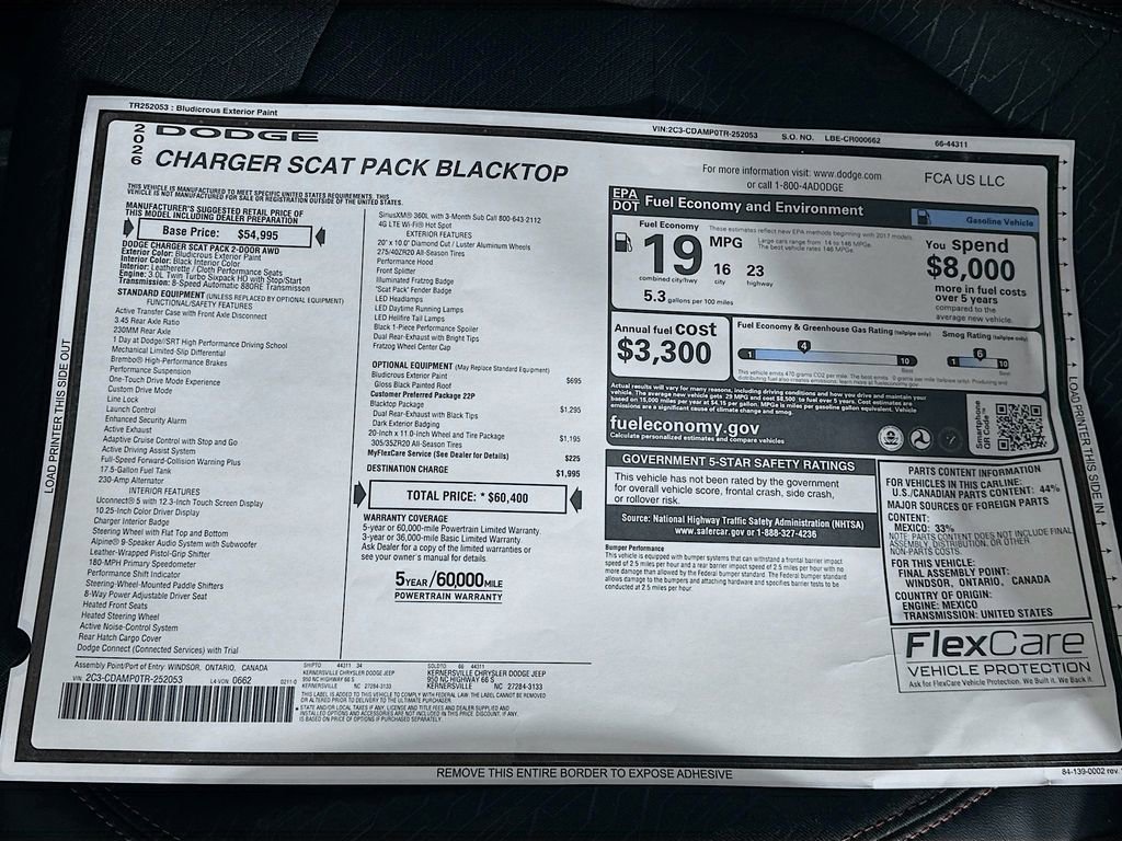 New 2026 Dodge Charger Scat Pack image 21