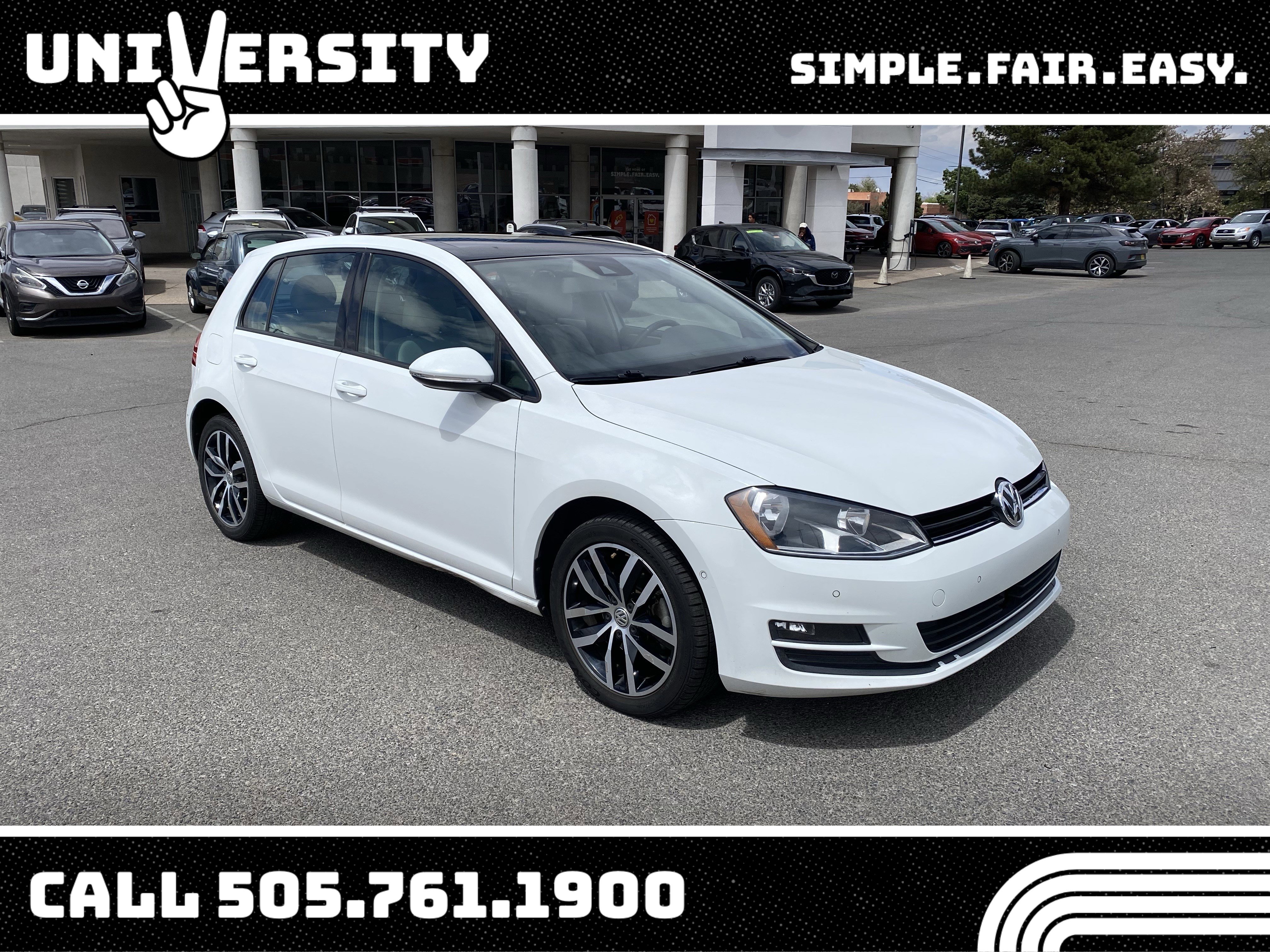 Used 2016 Volkswagen Golf SE FWD image 1