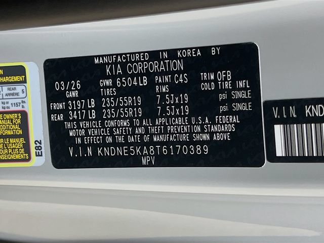 New 2026 Kia Carnival SX Prestige FWD image 35