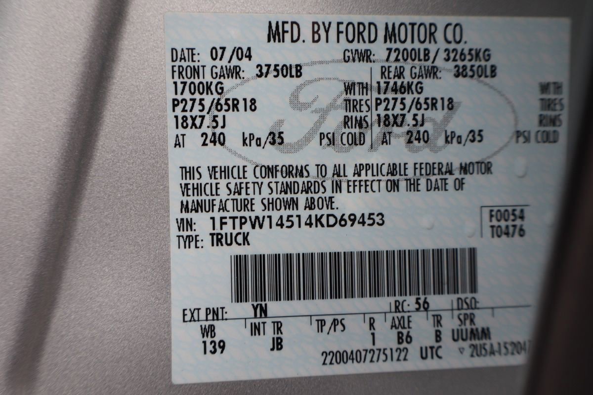 Used 2004 Ford F150 XLT AWD/4WD image 44