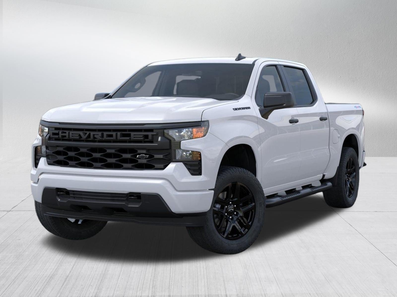 New 2026 Chevrolet Silverado 1500 Custom w/ Turbomax Blackout Package AWD/4WD image 7