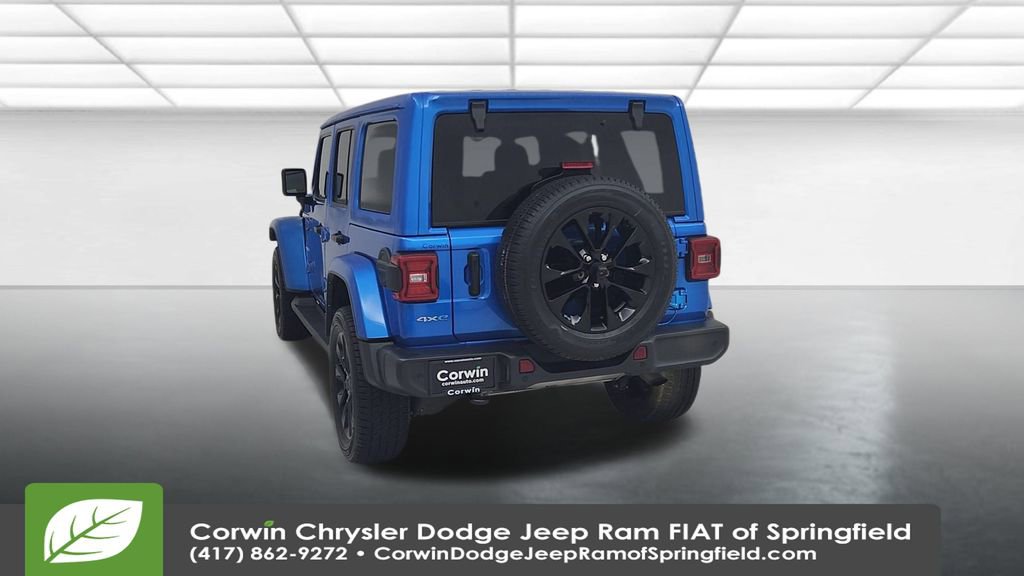 Certified 2021 Jeep Wrangler Unlimited Sahara 4xe w/ Cold Weather Group image 10