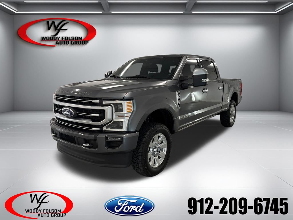 Used 2022 Ford F250 Platinum w/ FX4 Off-Road Package AWD/4WD image 1