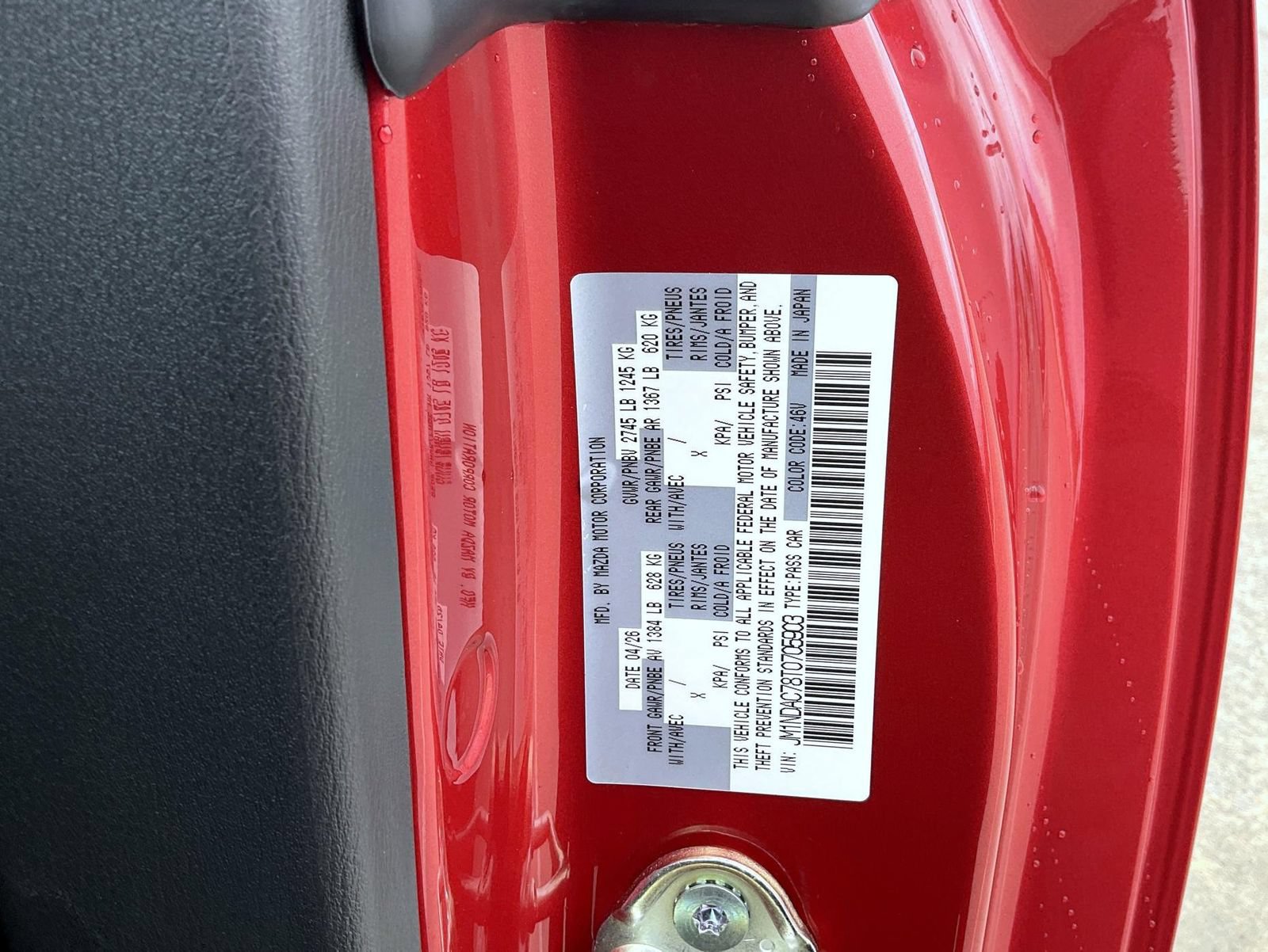New 2026 MAZDA MX-5 Miata Club w/ Interior Package RWD image 21