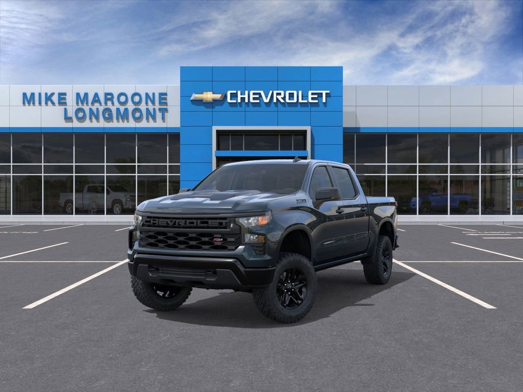 New 2026 Chevrolet Silverado 1500 Custom Trail Boss w/ Dark Appearance Package image 8