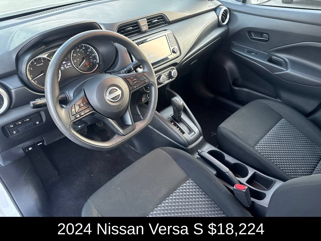 Used 2024 Nissan Versa S w/ Trunk Package FWD image 10