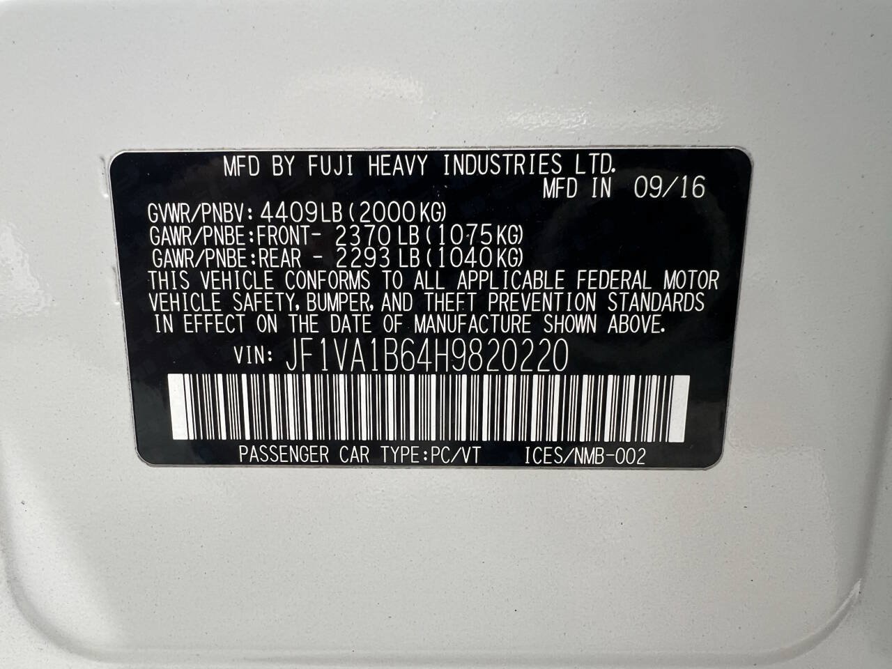 Used 2017 Subaru WRX AWD/4WD image 38