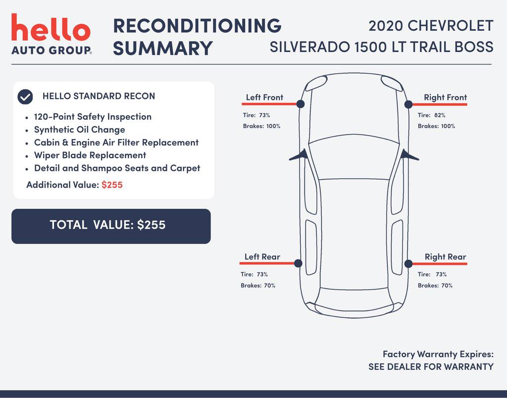 Used 2020 Chevrolet Silverado 1500 LT Trail Boss image 2