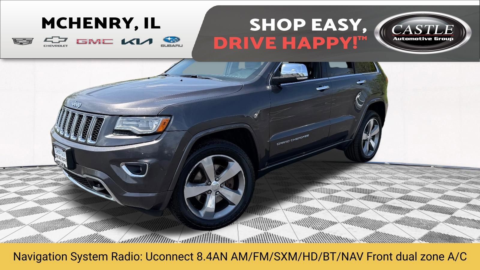 Used 2014 Jeep Grand Cherokee Overland AWD/4WD image 1