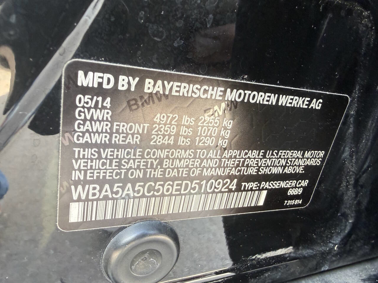 Used 2014 BMW 528i Sedan RWD image 34