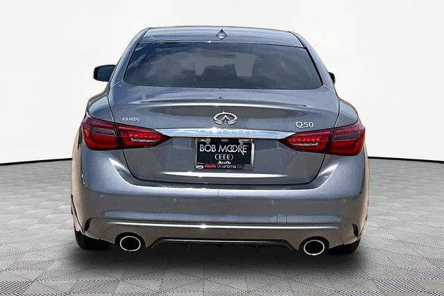 Used 2023 INFINITI Q50 Luxe w/ Cargo Package RWD image 4