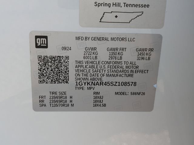 Certified 2025 Cadillac XT5 Luxury w/ LPO, Floor Liner Package image 36