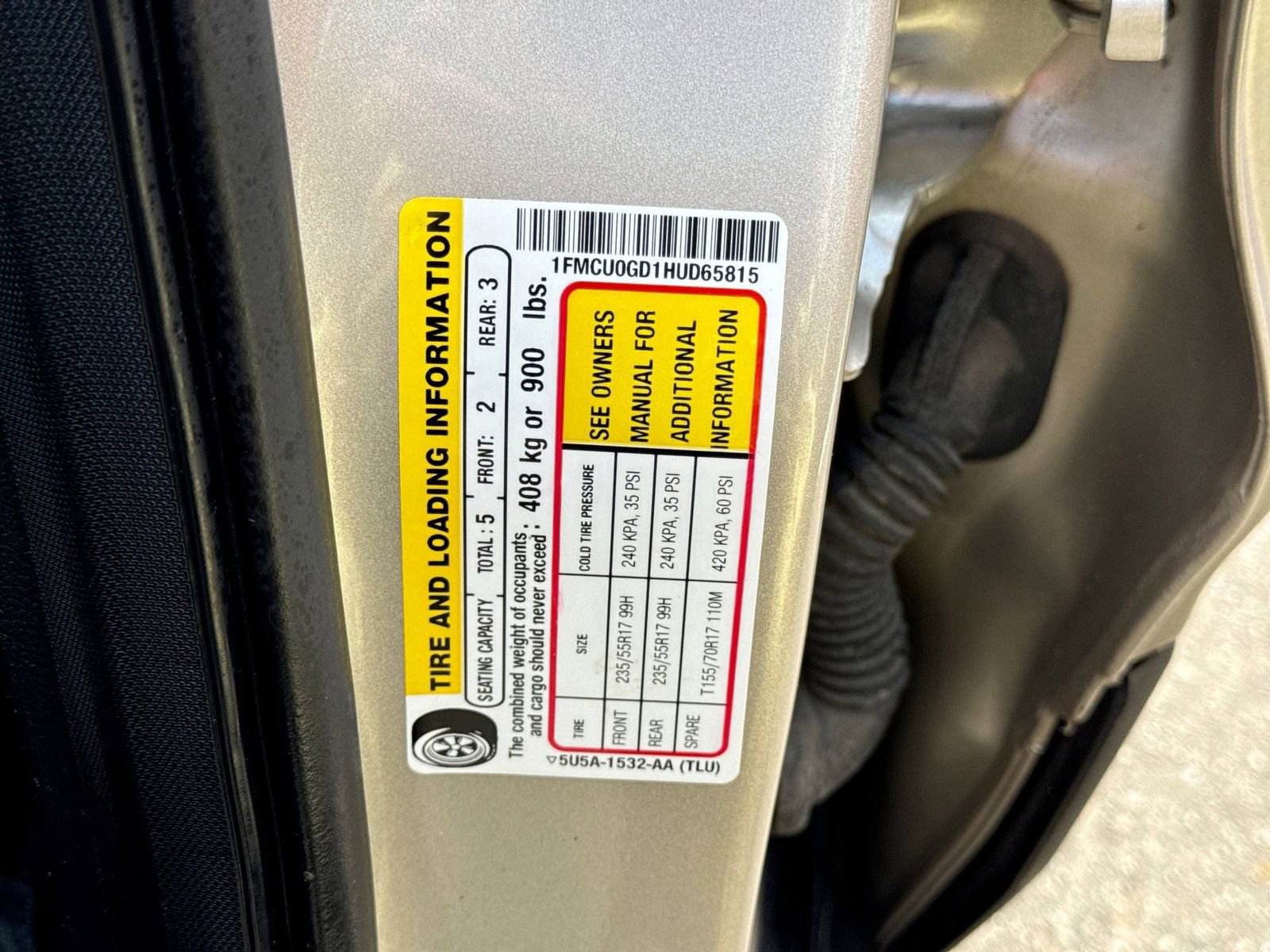 Used 2017 Ford Escape SE w/ Equipment Group 201A image 33