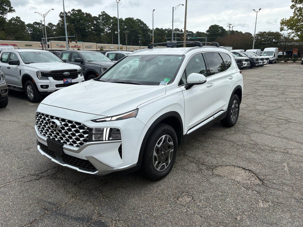 Used 2021 Hyundai Santa Fe Blue
