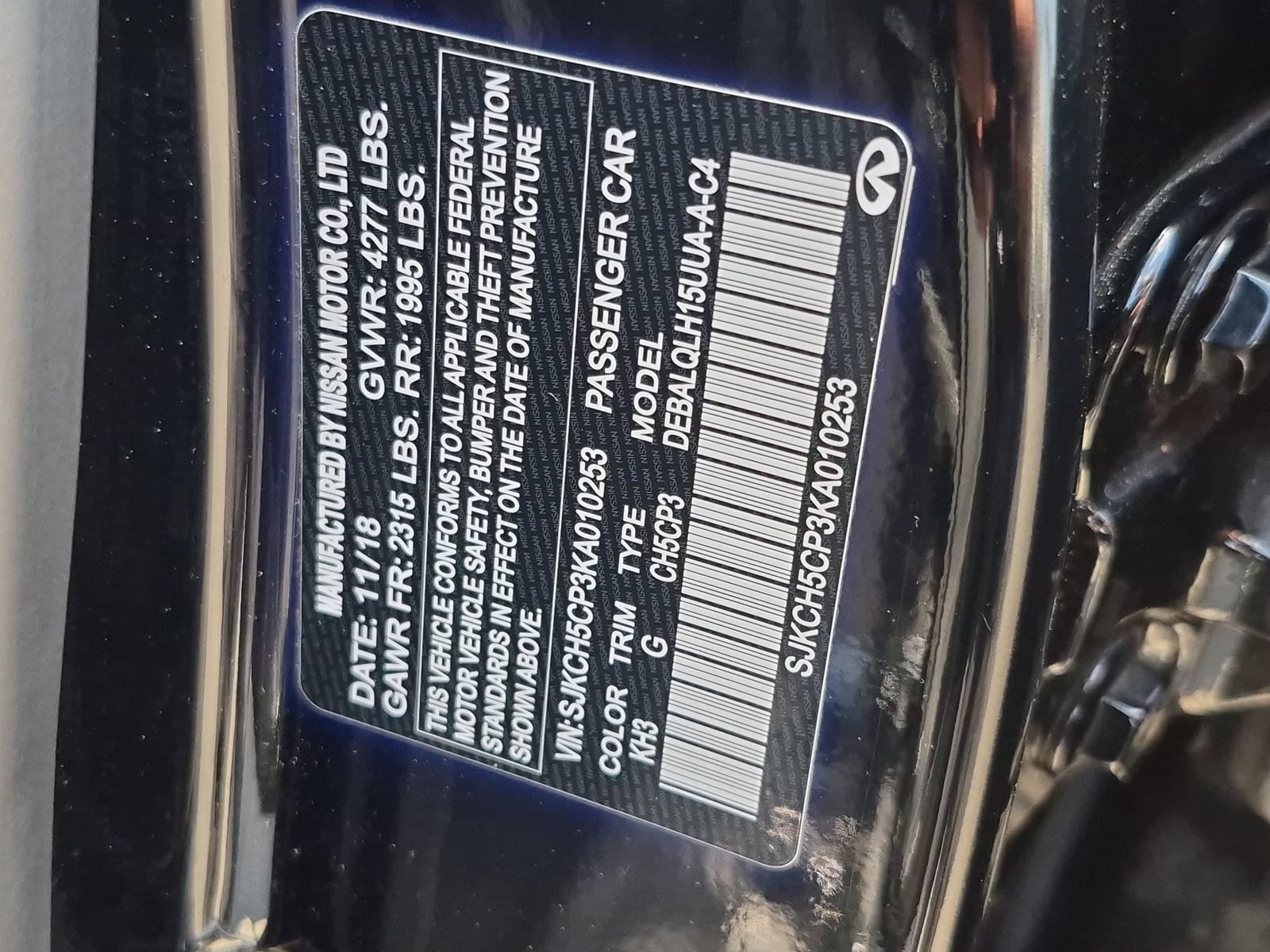 Used 2019 INFINITI QX30 w/ Navigation Package FWD image 34