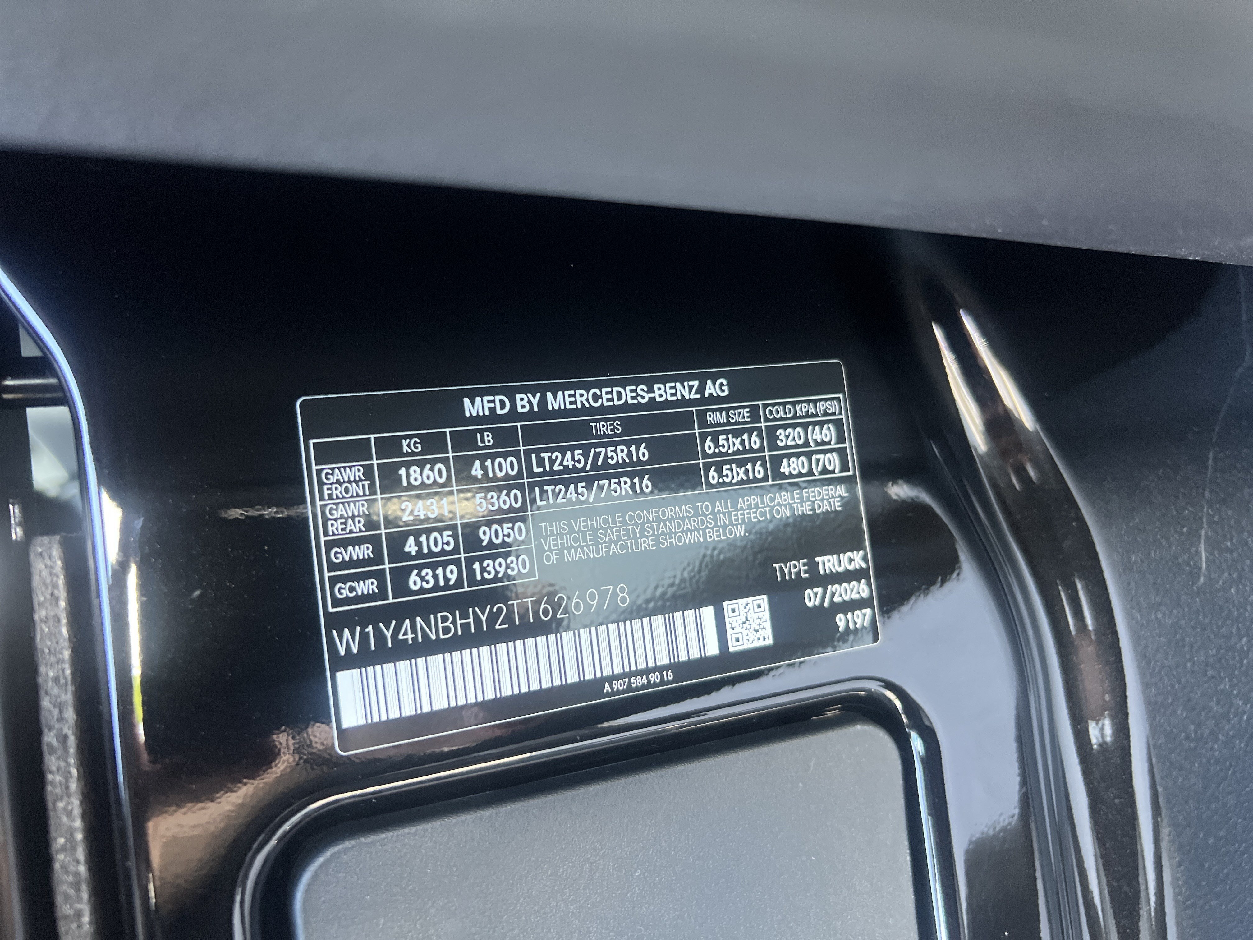 New 2026 Mercedes-Benz Sprinter 2500 image 36