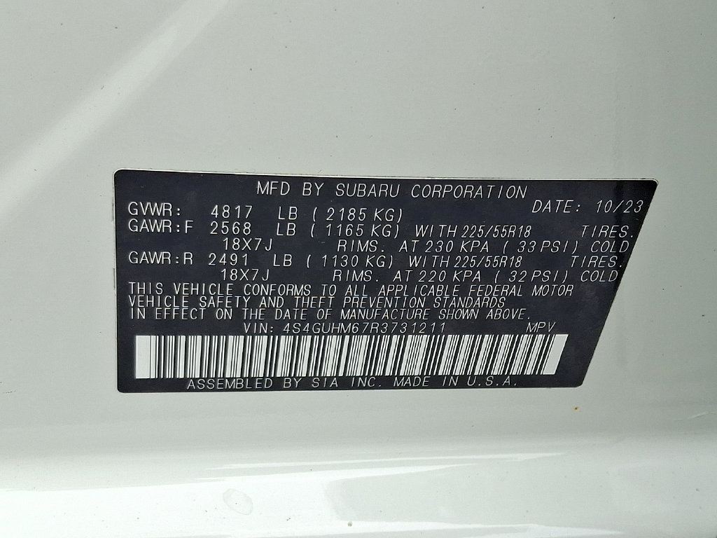 Certified 2024 Subaru Crosstrek 2.5i Limited w/ Popular Package #4A AWD/4WD image 27