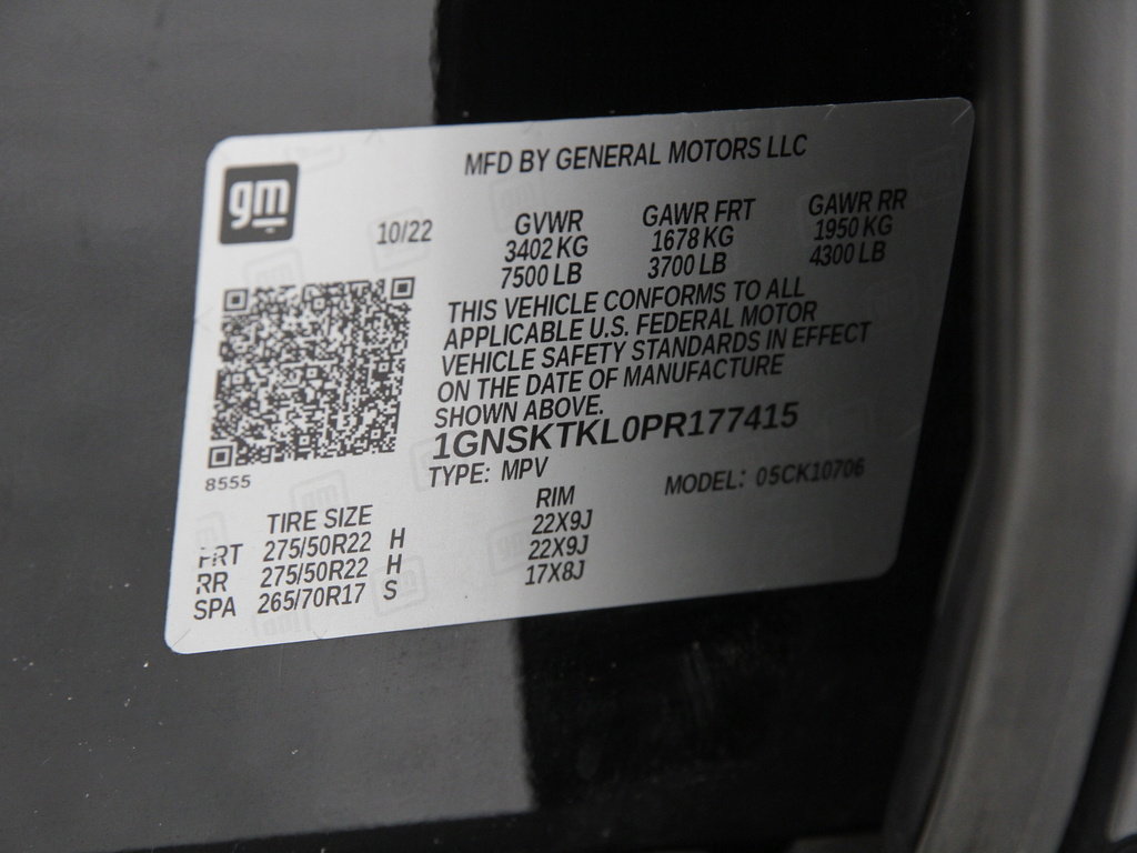 Used 2023 Chevrolet Tahoe High Country w/ LPO, Illumination Package image 20