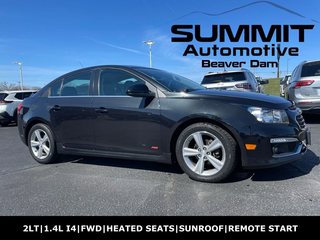 Used 2015 Chevrolet Cruze LT w/ Sun, Sound and Sport Package image 1
