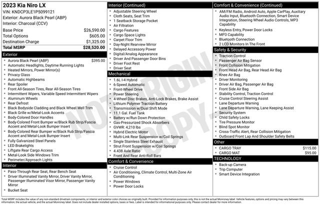 Used 2023 Kia Niro LX image 40