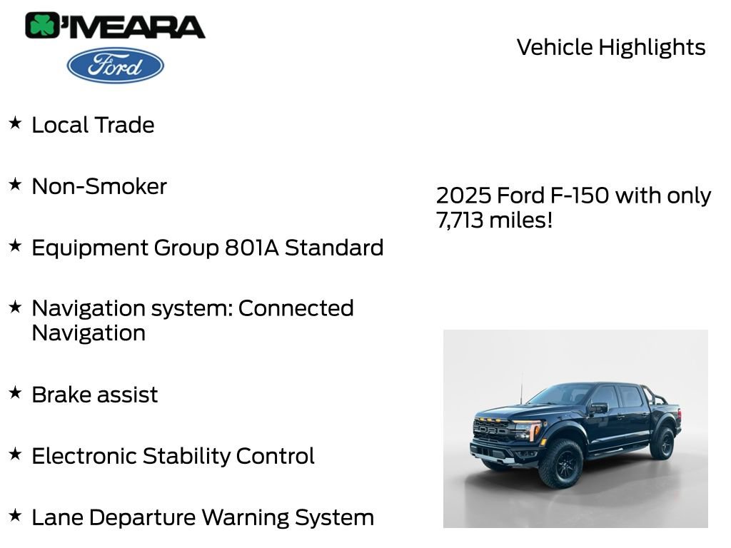 Used 2025 Ford F150 Raptor AWD/4WD image 7