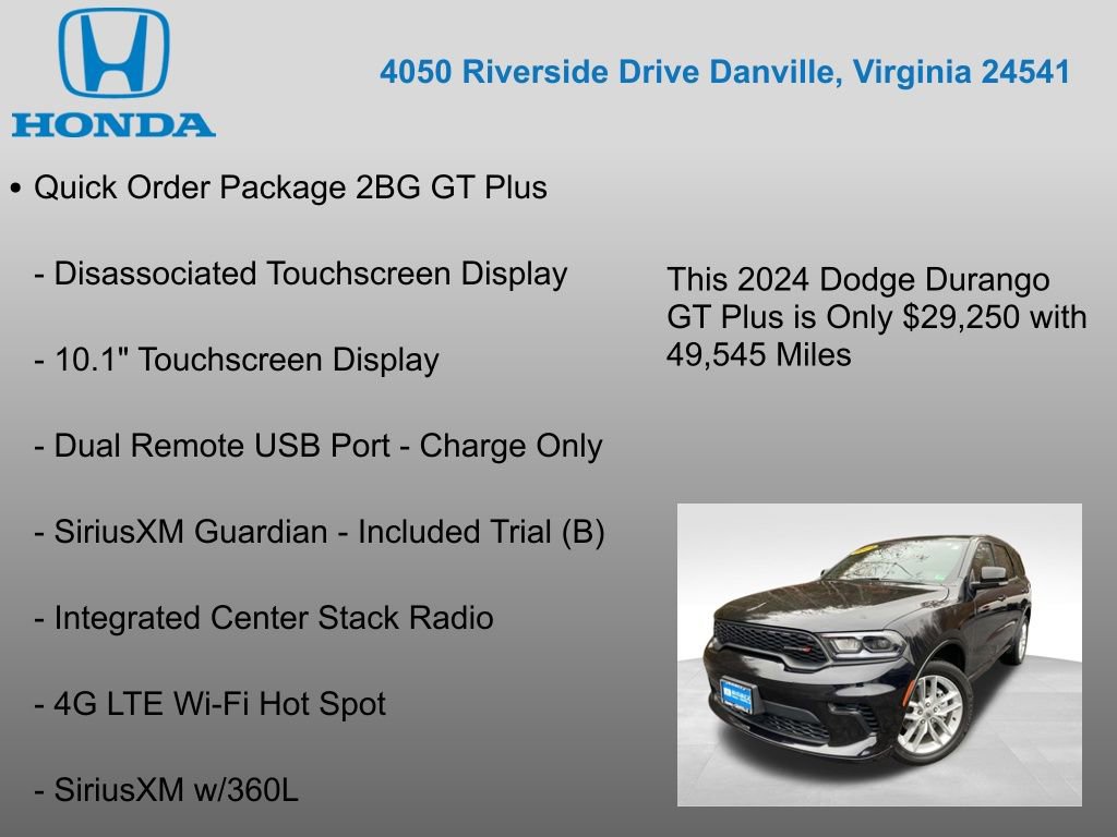 Used 2024 Dodge Durango GT image 27