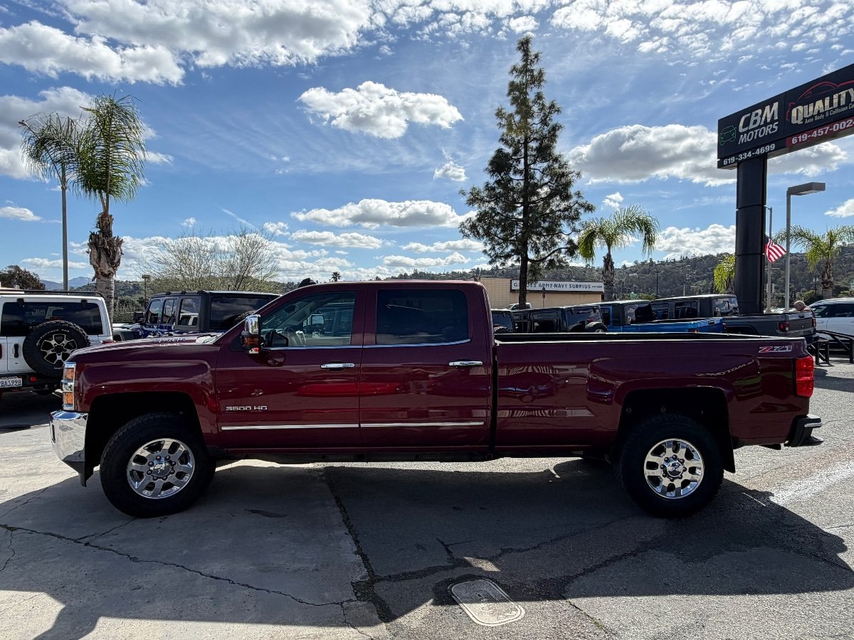 Used 2015 Chevrolet Silverado 3500 LTZ w/ Duramax Plus Package AWD/4WD image 6