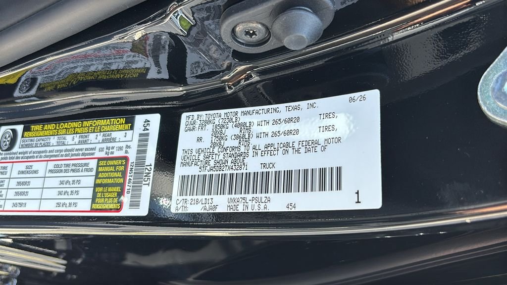 New 2026 Toyota Tundra Limited AWD/4WD image 37