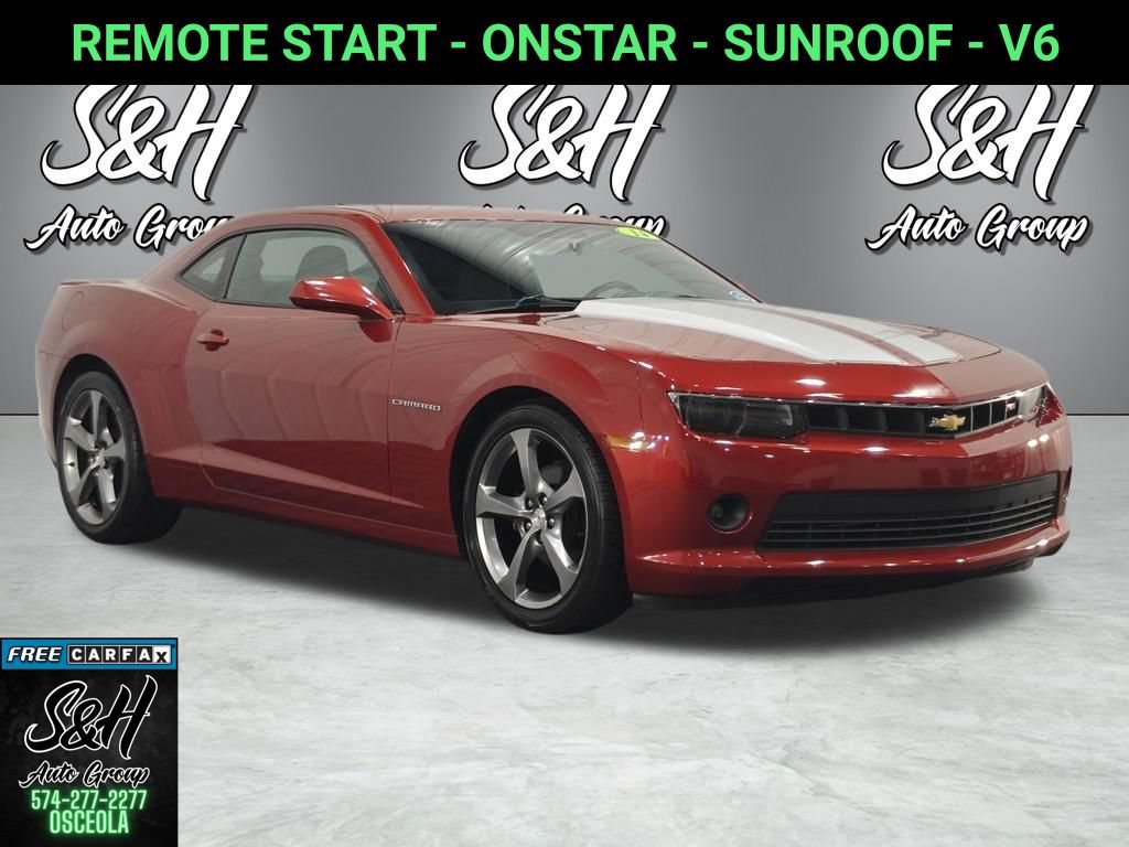 Used 2014 Chevrolet Camaro LT w/ RS Package RWD image 1