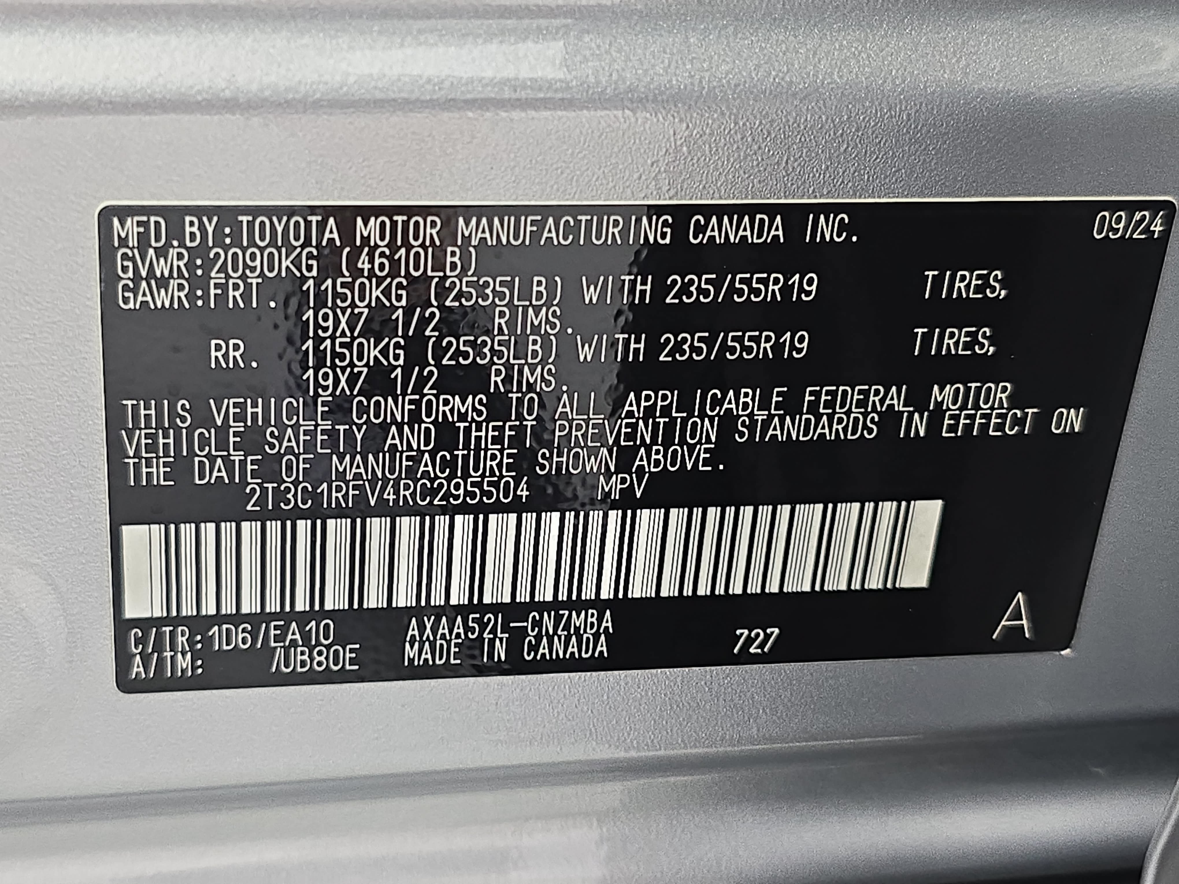Used 2024 Toyota RAV4 XLE Premium w/ Weather Package FWD image 35