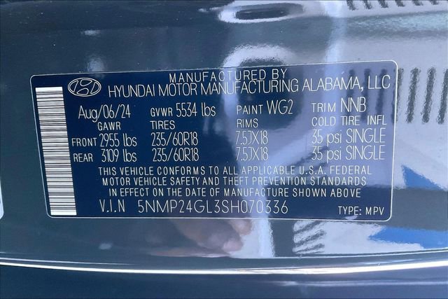 Certified 2025 Hyundai Santa Fe SEL image 32