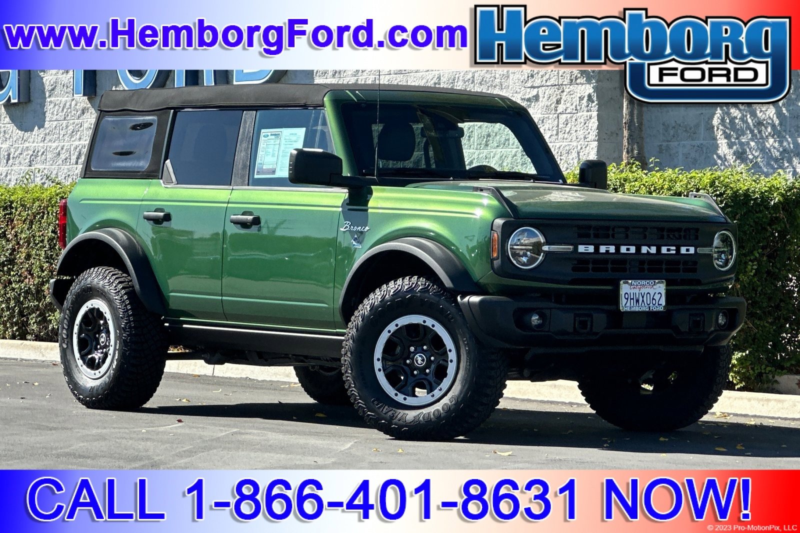 Used 2023 Ford Bronco Black Diamond w/ Sasquatch Package