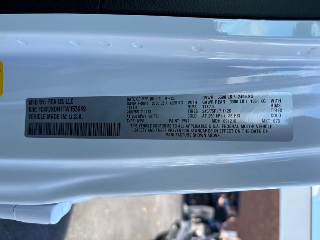 New 2026 Jeep Wrangler Sport image 25