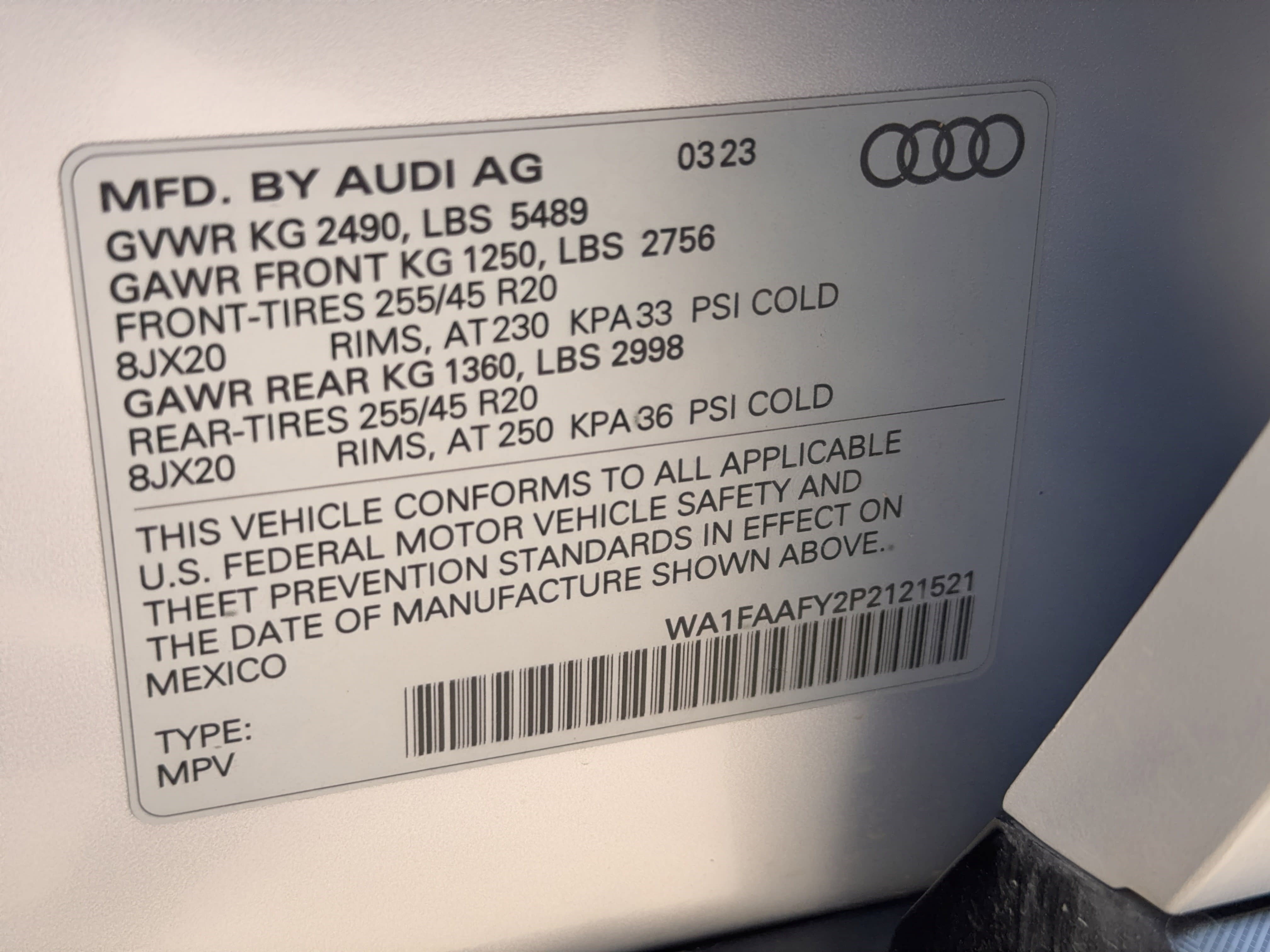 Used 2023 Audi Q5 2.0T Prestige w/ Prestige Package AWD/4WD image 27