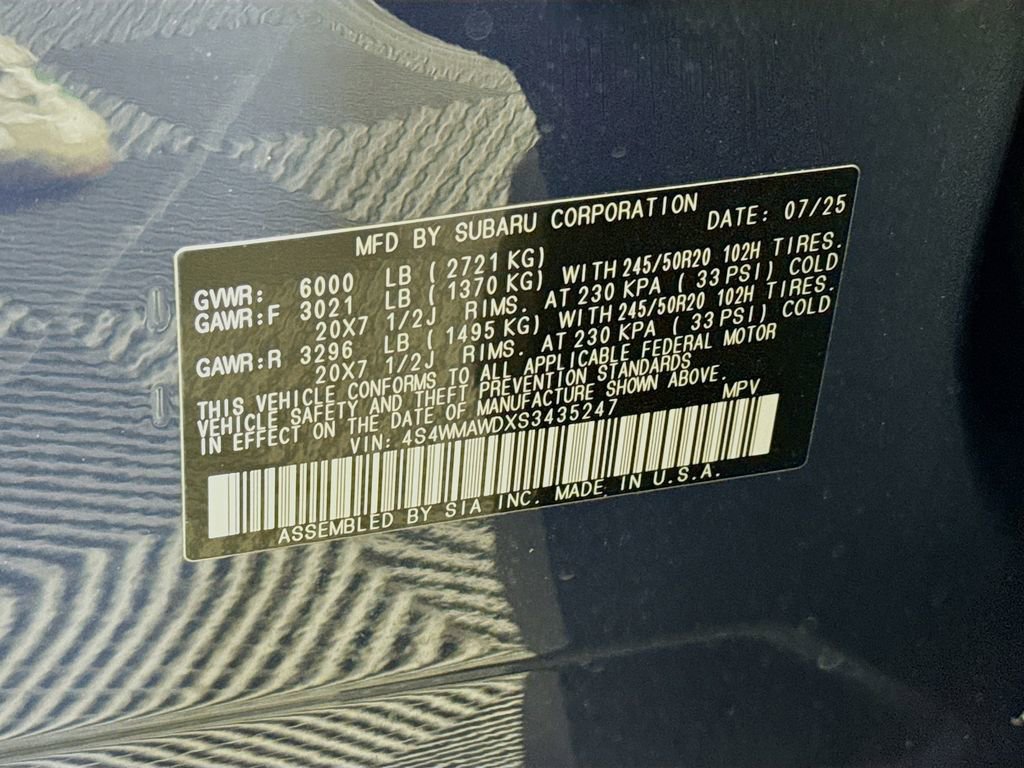 Used 2025 Subaru Ascent Bronze Edition image 34