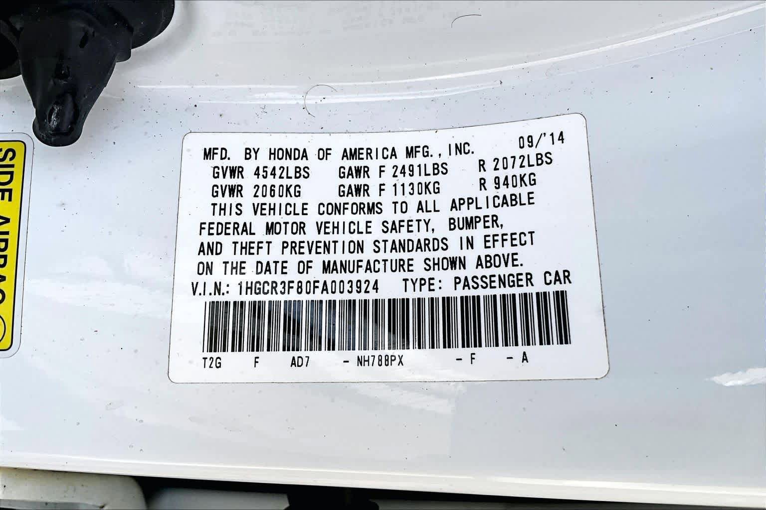 Used 2015 Honda Accord EX-L image 34