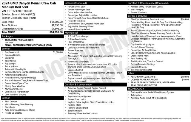 Certified 2024 GMC Canyon Denali AWD/4WD image 4