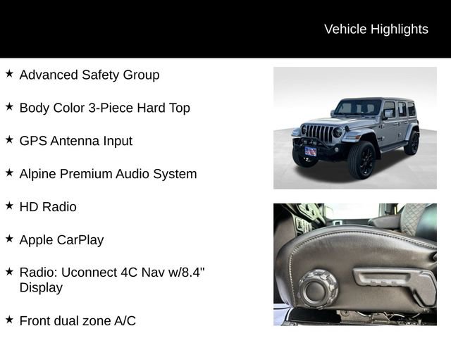 Certified 2021 Jeep Wrangler Unlimited Sahara image 17