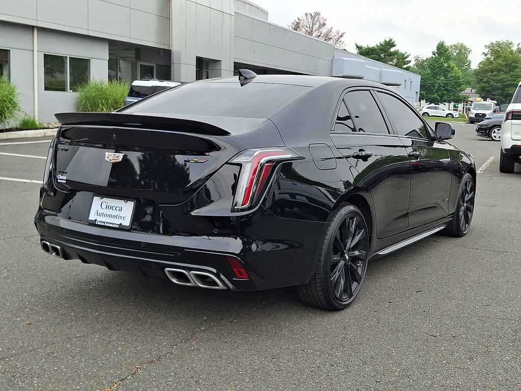 Used 2026 Cadillac CT4 V w/ LPO, ONYX Package AWD/4WD image 9