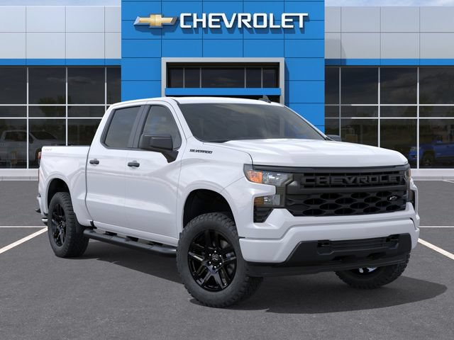 New 2026 Chevrolet Silverado 1500 Custom w/ Turbomax Blackout Package AWD/4WD image 7