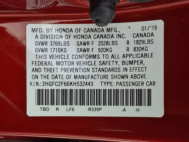 Used 2019 Honda Civic LX image 26